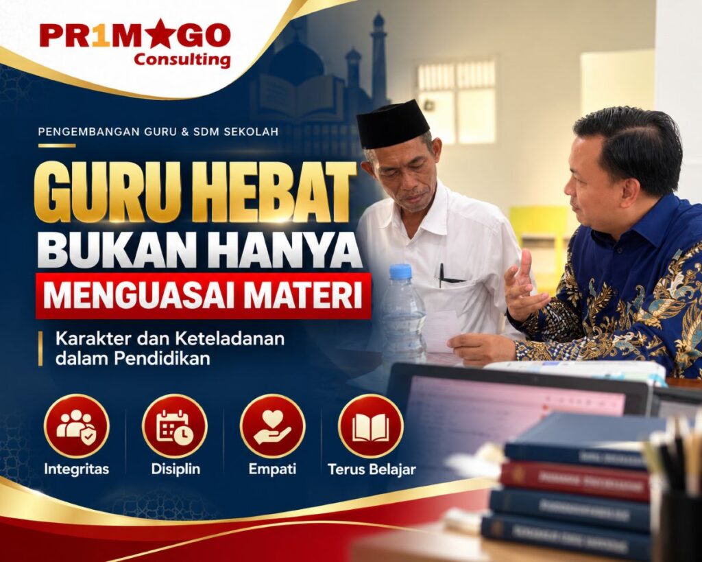 Guru Hebat Tidak Cukup Hanya Menguasai Materi: Pentingnya Karakter dan Keteladanan